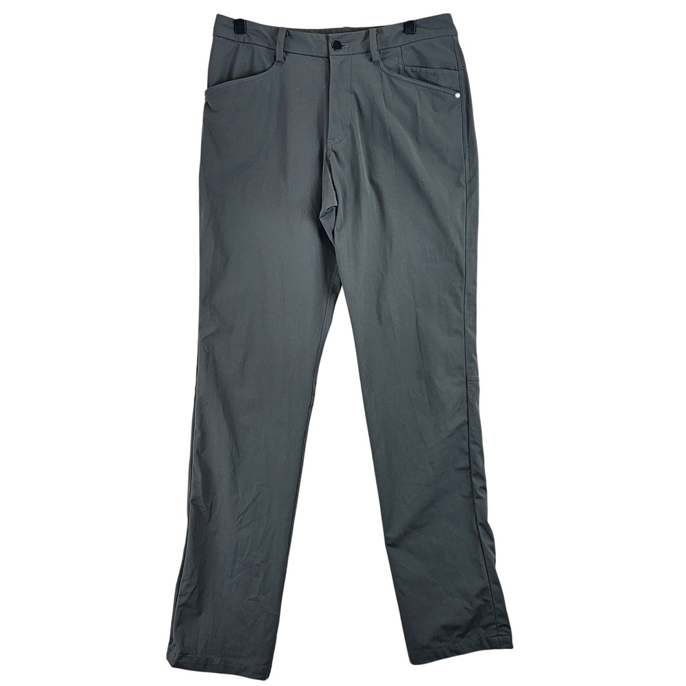 Lululemon‎ Lab ABC Pant Mens 31x32 Gray Techwear Gorpcore Slim Straight